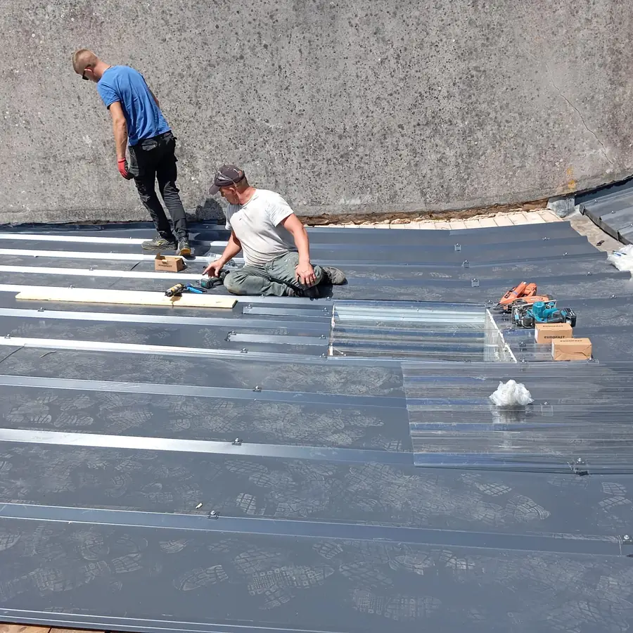 Façade en brique rénovée dans les Hauts-de-France