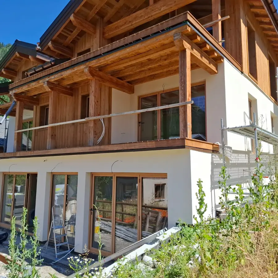 Chantier de rénovation en cours de réalisation